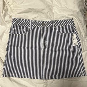 Tillys Striped Mini Skirt